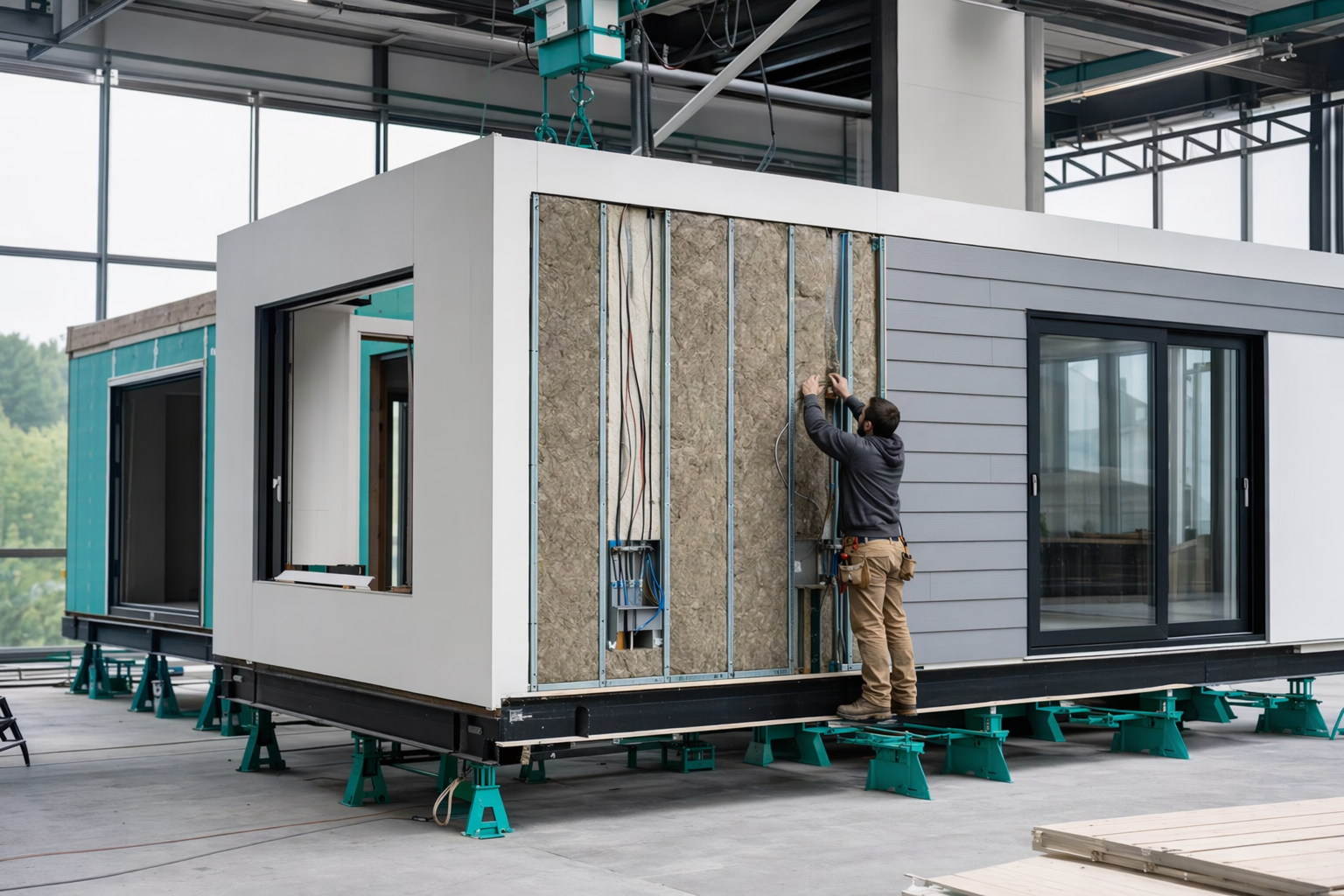 Modular home build timeline